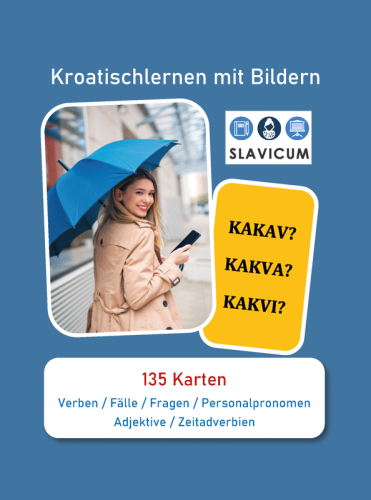 Kroatischlernen mit Bildern SPIELKARTEN